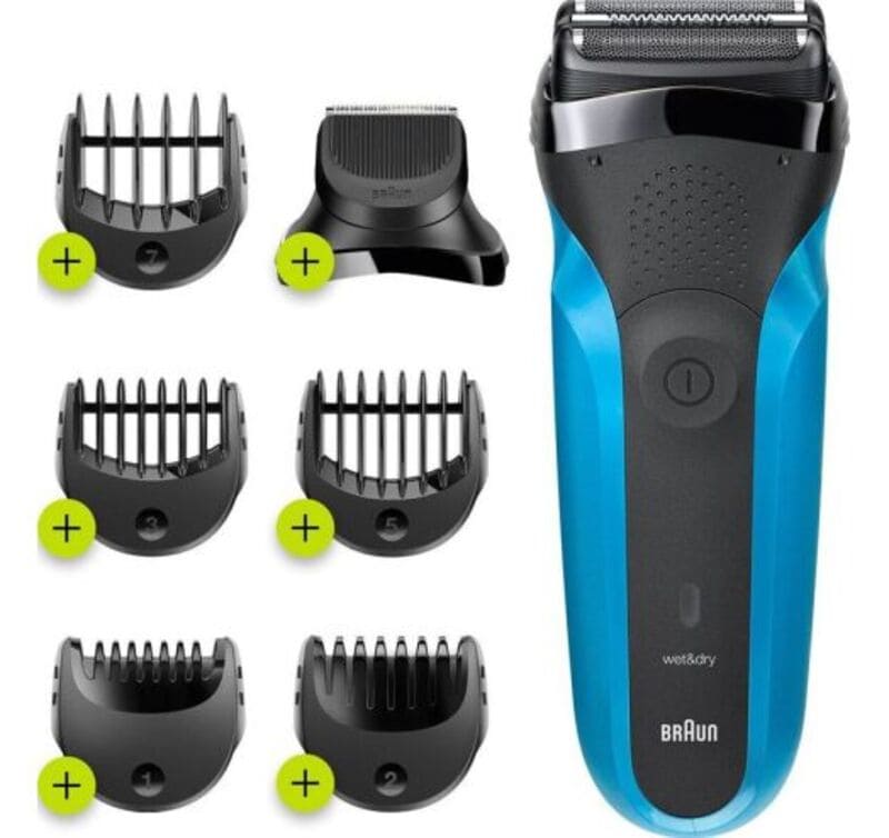 Електробритва-тример BRAUN Series 3 310BT Wet&Dry black/blue