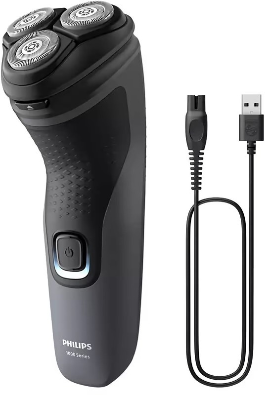 Набір електробритва  Philips Shaver Series 1000 S1142/00 + тример Philips NT1650/16 Europe - фото 1