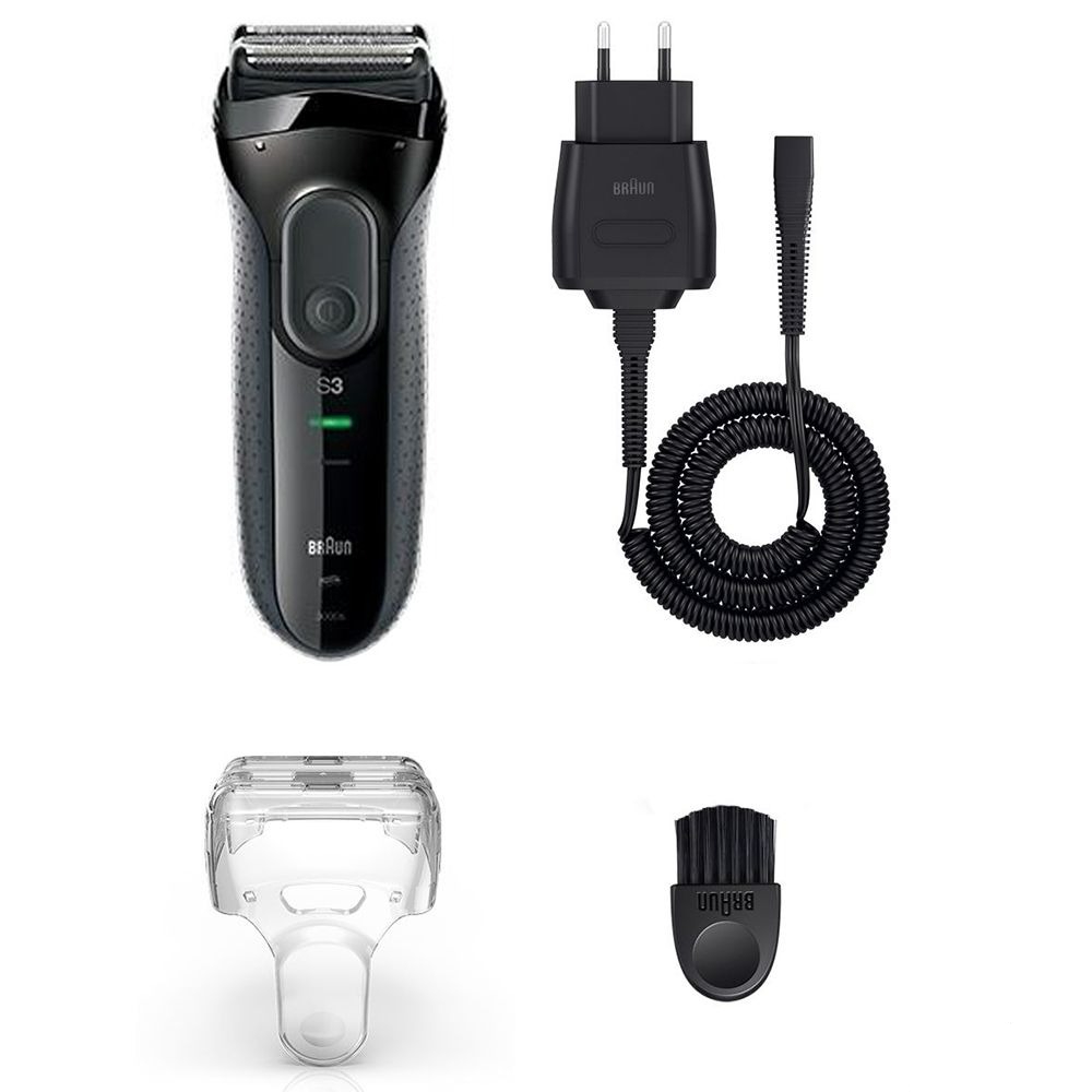 Электробритва Braun Series 3 3000 Black - фото 1 Электробритва Braun Series 3 3000 Black - фото 1