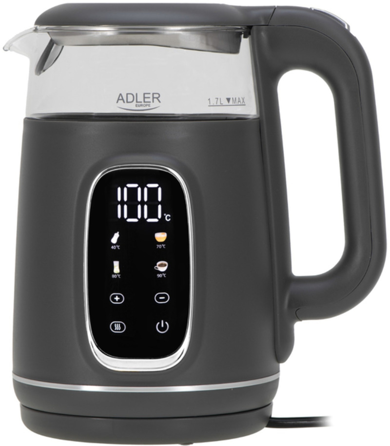 Електрочайник Adler AD1305GS Europe