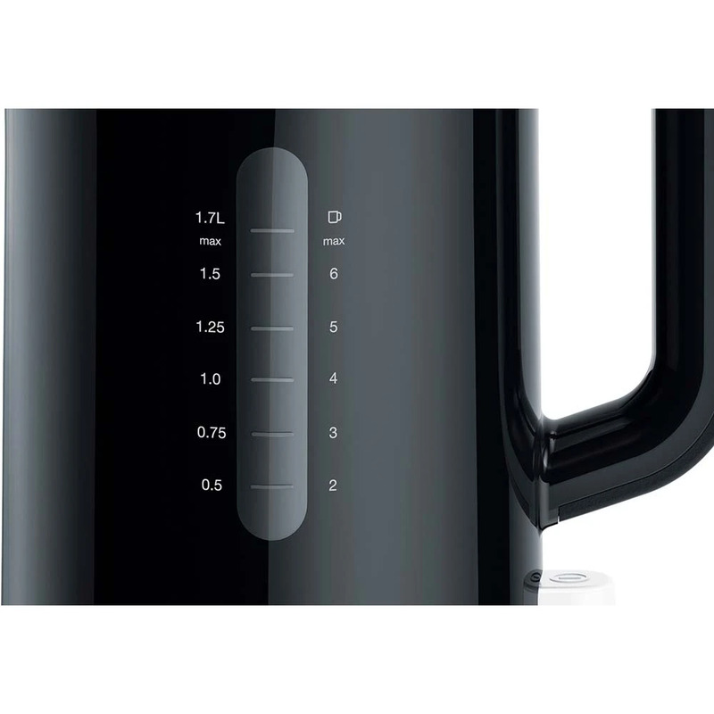 Электрочайник Braun Breakfast 1 Water Kettle WK 1100 BK Europe - фото 3