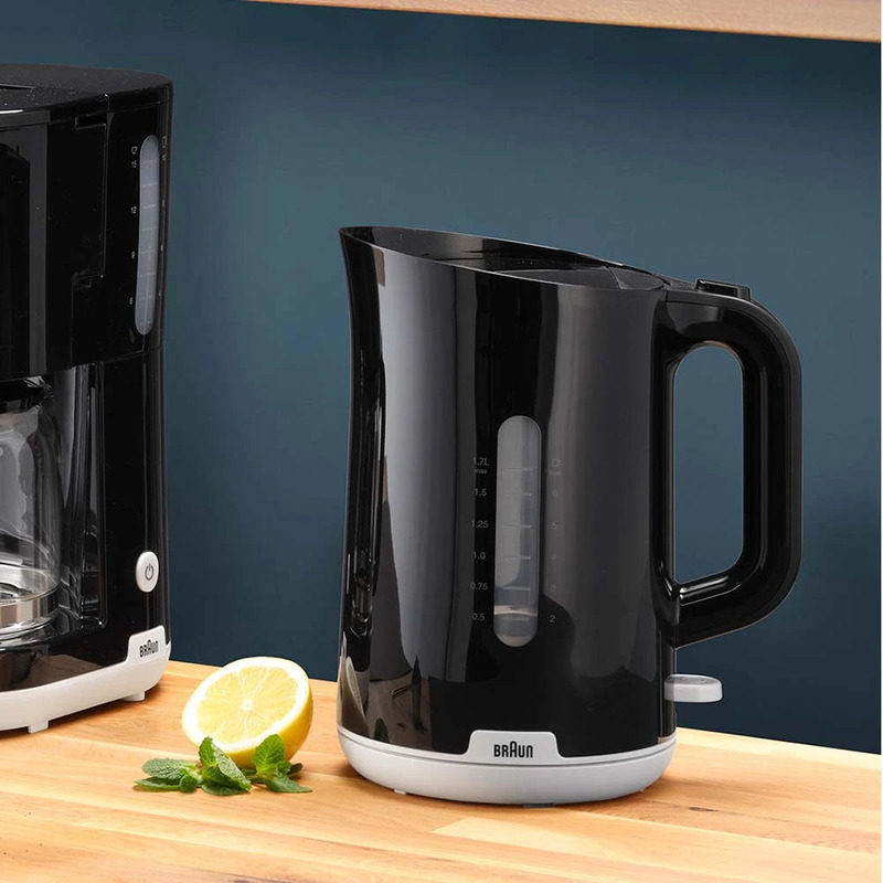 Электрочайник Braun Breakfast 1 Water Kettle WK 1100 BK Europe - фото 4