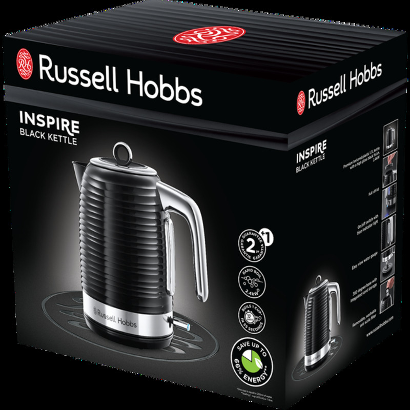 Электрочайник RUSSELL HOBBS 24361-70 Inspire Black Europe - фото 10