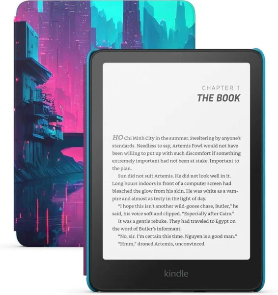 Електронна книга Amazon Kindle Paperwhite Kids 12th Gen. 2024 16GB Cyber ​​City