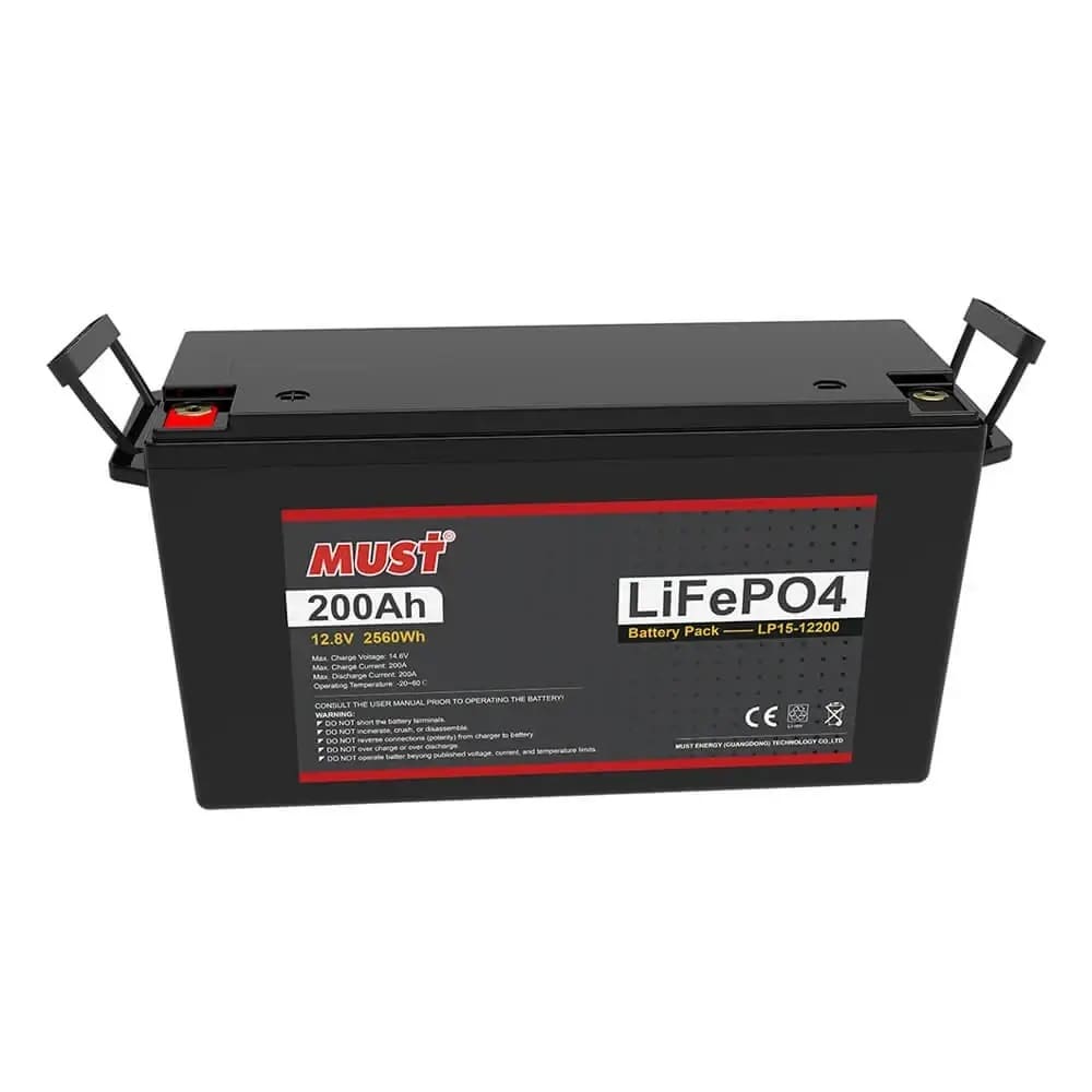 Акумулятор для ДБЖ Must літій 12V 200Ah