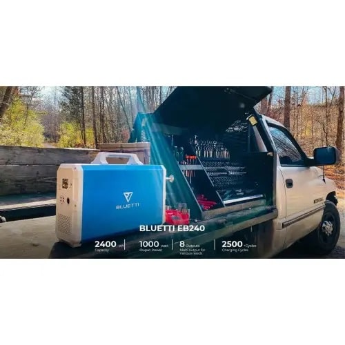 Зарядная станция BLUETTI EB240 - фото 2 Зарядная станция BLUETTI EB240 - фото 2