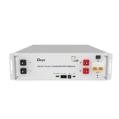 Комплект збереження енергії Гібридний інвертор DEYE SUN-5K-SG03LP1 + Акумуляторна батарея Deye SE-G5.1 Pro-B - фото 2
