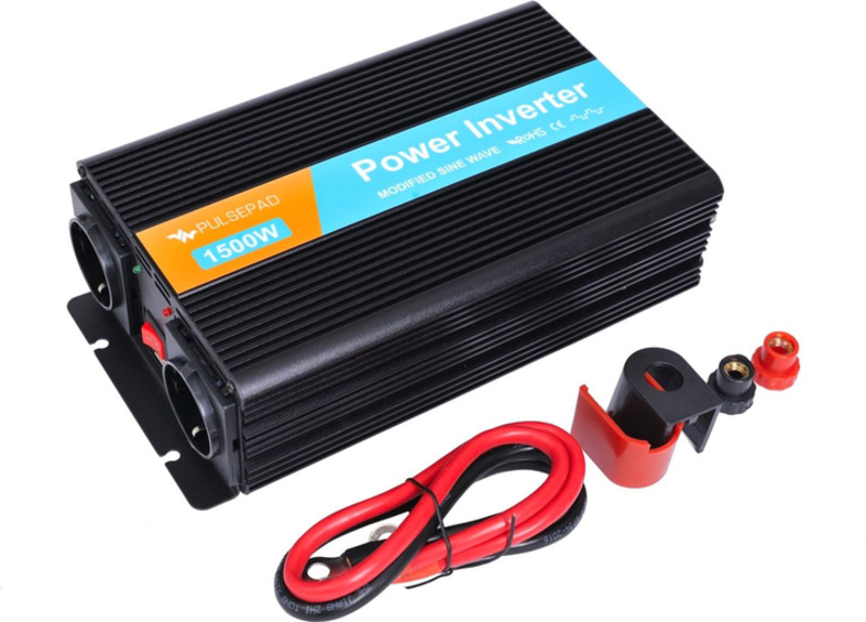 Інвертор Pulsepad MSW-1500 12V 1500W MODIFIED SINE WAVE