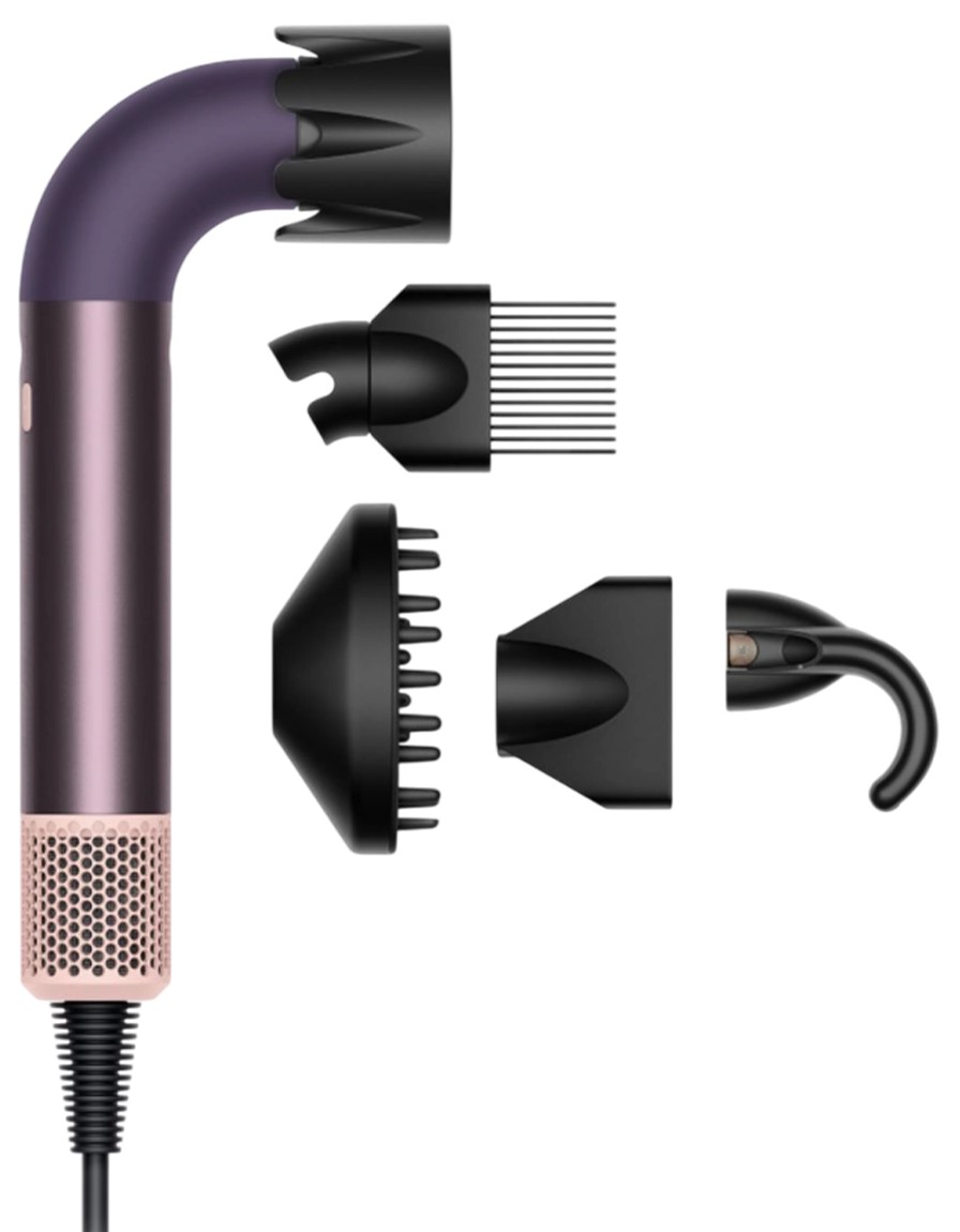 Фен Dyson HD18 Supersonic Professional Hair Dryer Curly+Coily Jasper Plum (123486-01)