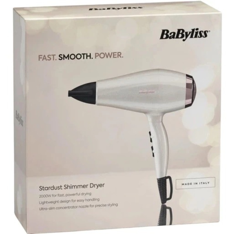 Фен Babyliss StardustShimmer 5914PE - фото 4 Фен Babyliss StardustShimmer 5914PE - фото 4