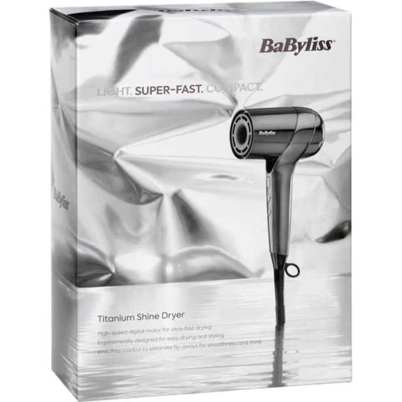 Фен Babyliss TitaniumShine D6200DE - фото 4 Фен Babyliss TitaniumShine D6200DE - фото 4