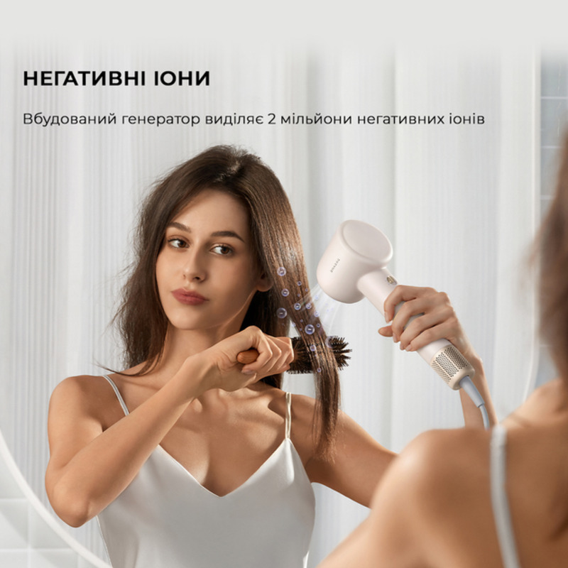 Фен Dreame Hair Dryer Gleam White (AHD12A-WH) Europe - фото 6 Фен Dreame Hair Dryer Gleam White (AHD12A-WH) Europe - фото 6
