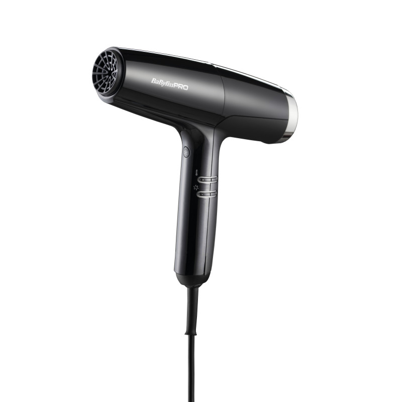 Фен Babyliss Pro Falco Black&Silver BAB8550BE - фото 4 Фен Babyliss Pro Falco Black&Silver BAB8550BE - фото 4