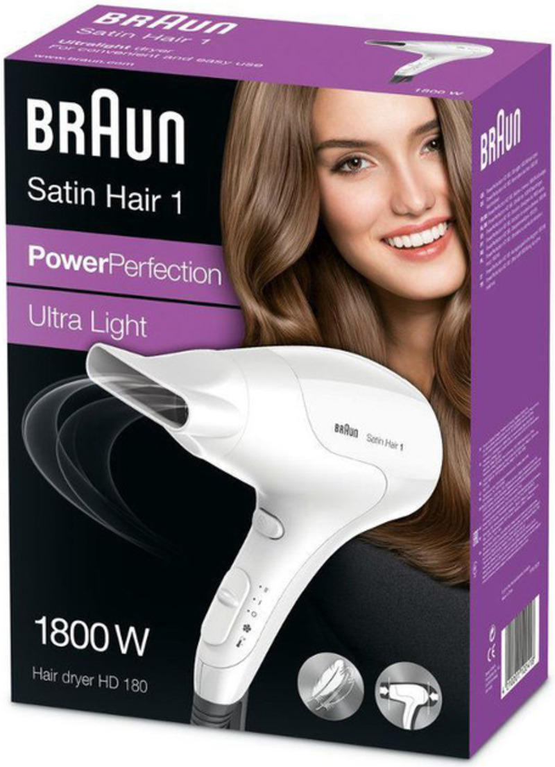Фен Braun HD 180 - фото 1