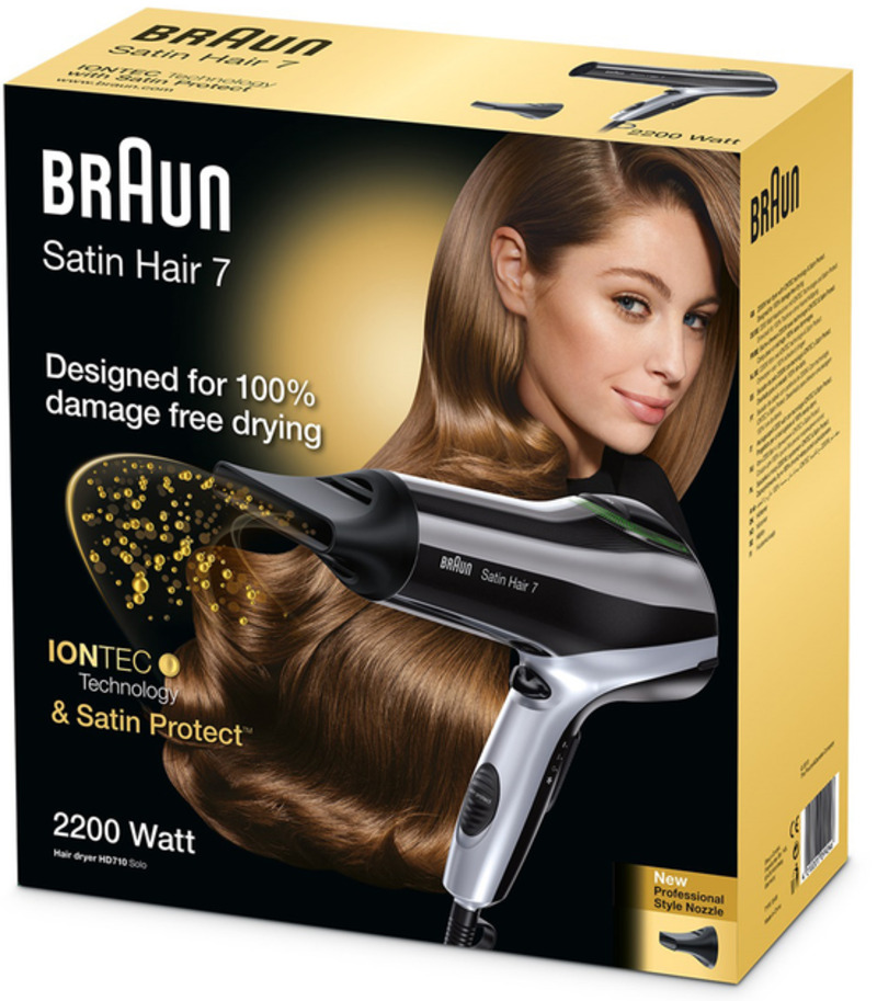 Фен Braun Satin Hair 7 HD 710 Europe - фото 2 Фен Braun Satin Hair 7 HD 710 Europe - фото 2