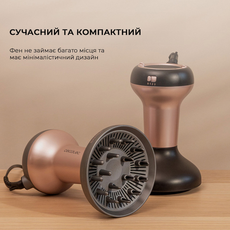 Фен Cecotec Bamba IoniCare MagiCurls Black (CCTC-04416) - фото 11 Фен Cecotec Bamba IoniCare MagiCurls Black (CCTC-04416) - фото 11