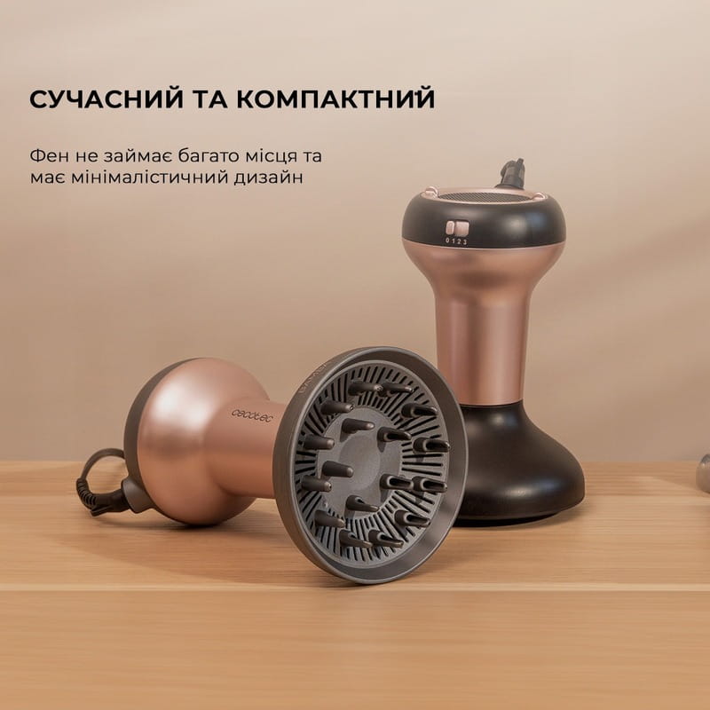 Фен Cecotec Bamba IoniCare MagiCurls Grey (CCTC-04417) - фото 8
