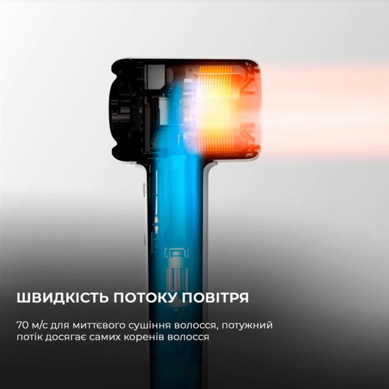 Фен Deerma DEM-CF50W Navy Blue - фото 9