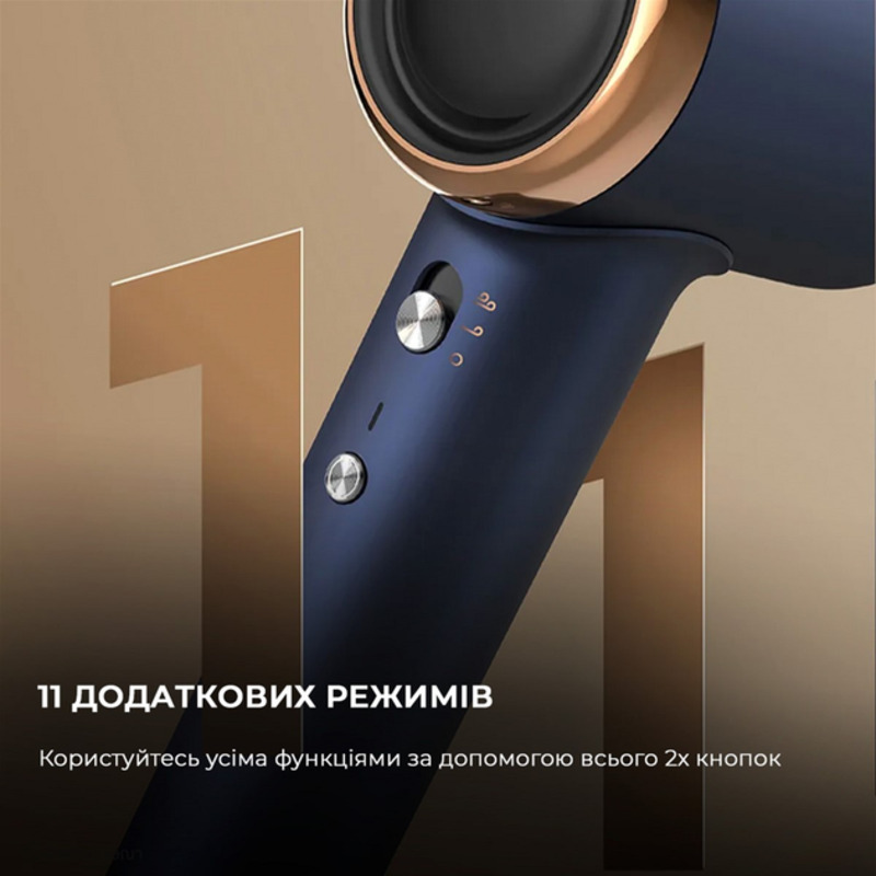 Фен Deerma DEM-CF50W Navy Blue - фото 7