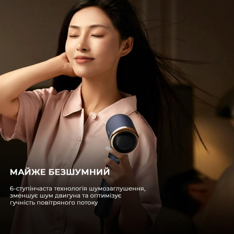 Фен Deerma DEM-CF50W Navy Blue - фото 8