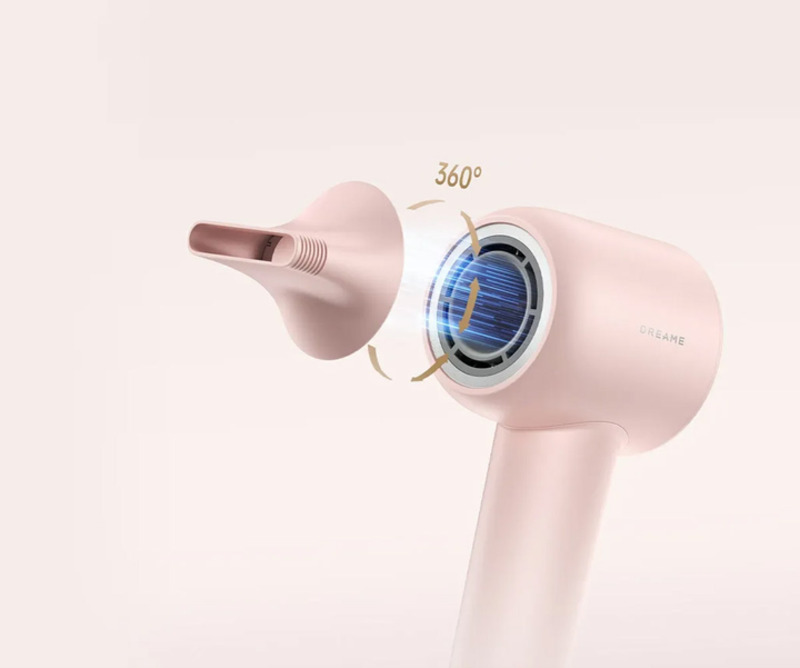 Фен Dreame Hair Dryer Gleam Pink (AHD12A-PK) Europe - фото 2 Фен Dreame Hair Dryer Gleam Pink (AHD12A-PK) Europe - фото 2