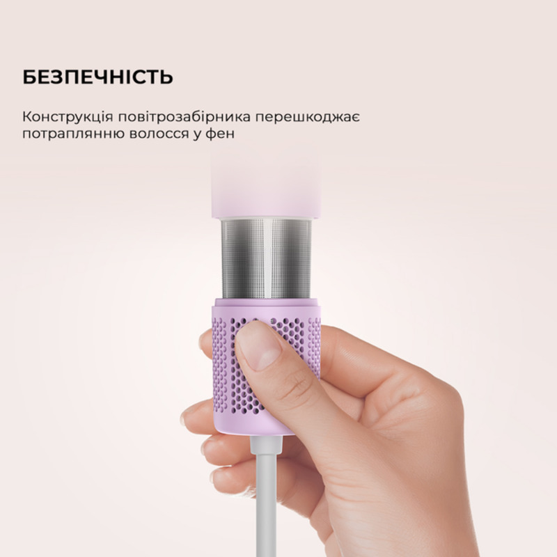 Фен Dreame Hair Dryer Gleam Purple (AHD12A-PPL) Europe - фото 11 Фен Dreame Hair Dryer Gleam Purple (AHD12A-PPL) Europe - фото 11