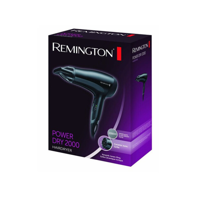Фен Remington D3010 Power Dry 2000 - фото 1 Фен Remington D3010 Power Dry 2000 - фото 1