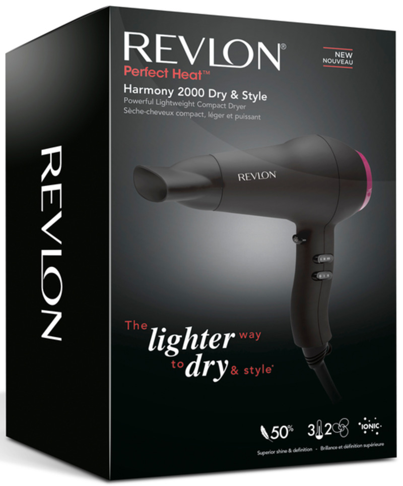 Фен Revlon Perfect Heat Fast and Light (RVDR5823E3) - фото 8 Фен Revlon Perfect Heat Fast and Light (RVDR5823E3) - фото 8