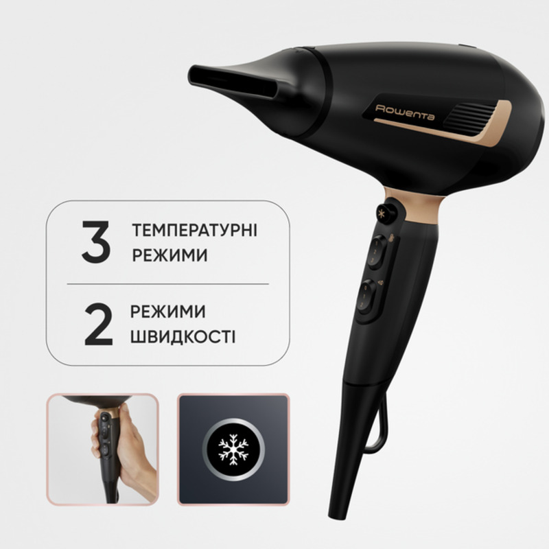 Фен Rowenta CV8840F0 Pro Expert Europe - фото 4 Фен Rowenta CV8840F0 Pro Expert Europe - фото 4