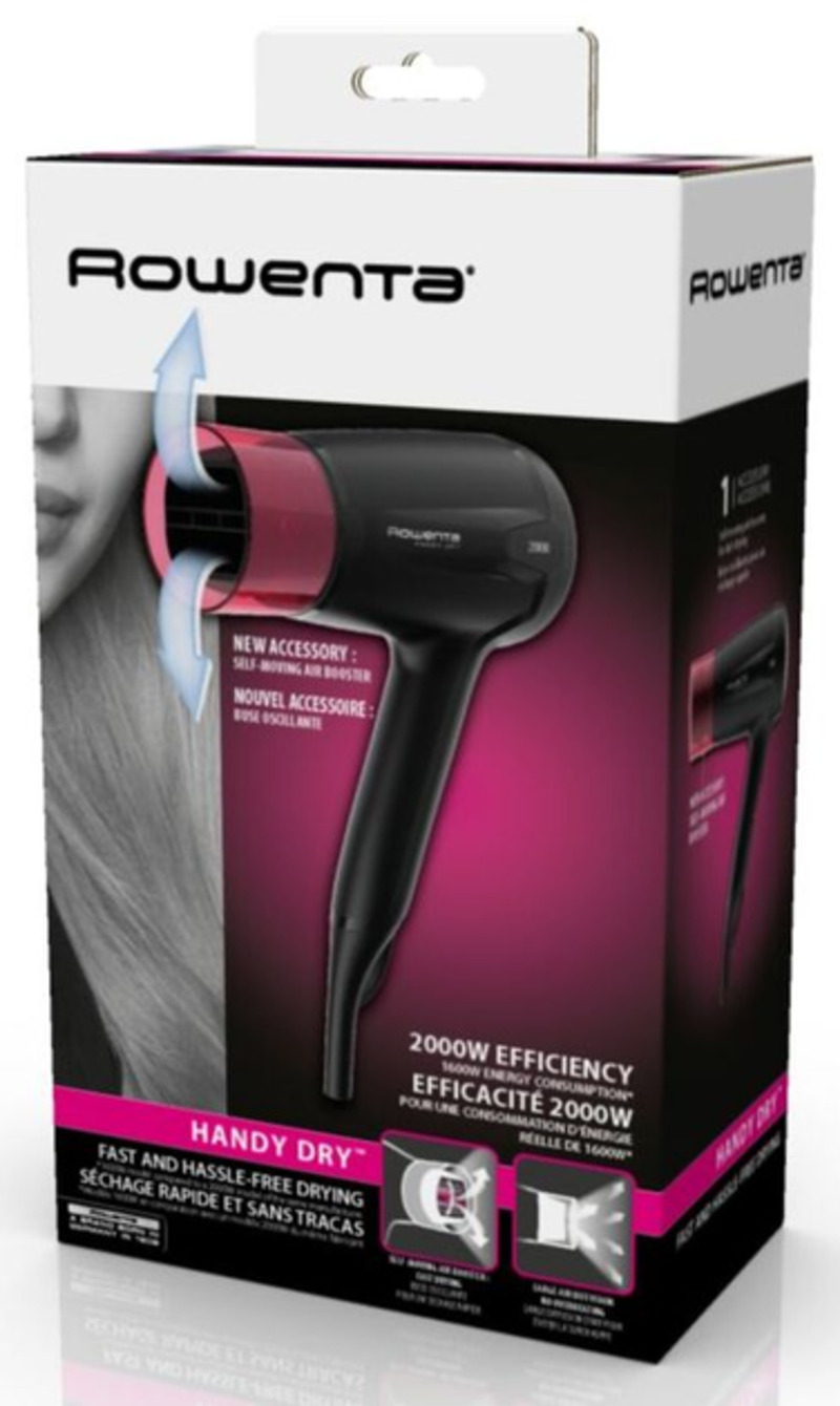Фен ROWENTA HANDY DRY CV1623F0 - фото 7 Фен ROWENTA HANDY DRY CV1623F0 - фото 7