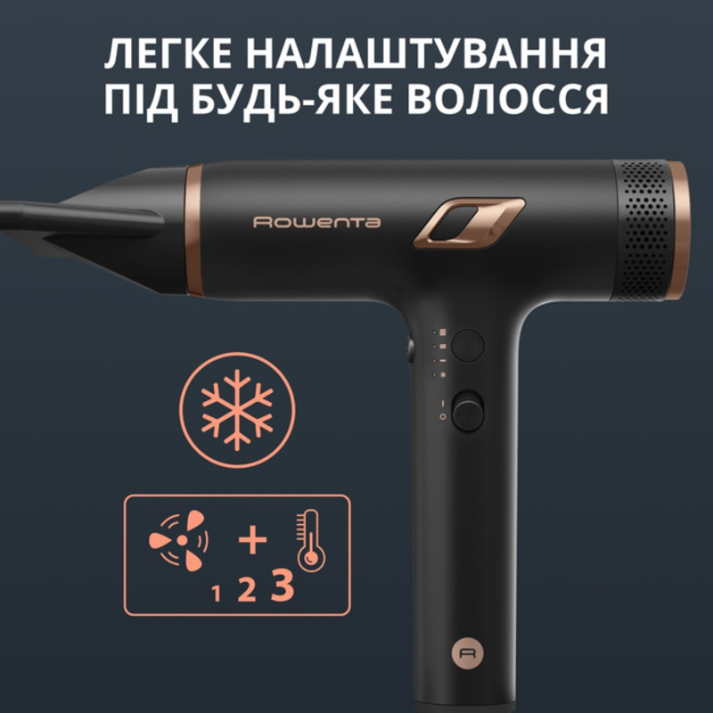 Фен Rowenta T-Shape Maesteria Nano HY8310F0 Europe - фото 6 Фен Rowenta T-Shape Maesteria Nano HY8310F0 Europe - фото 6