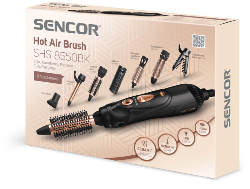 Фен-щетка Sencor SHS 8550BK Europe - фото 10 Фен-щетка Sencor SHS 8550BK Europe - фото 10