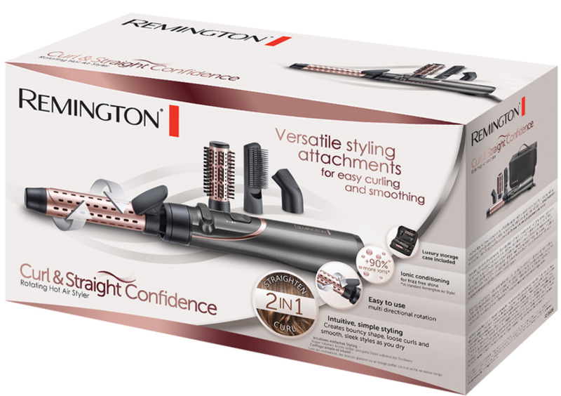 Фен-щетка Remington AS8606 Curl & Straight Confidence Europe - фото 15 Фен-щетка Remington AS8606 Curl & Straight Confidence Europe - фото 15
