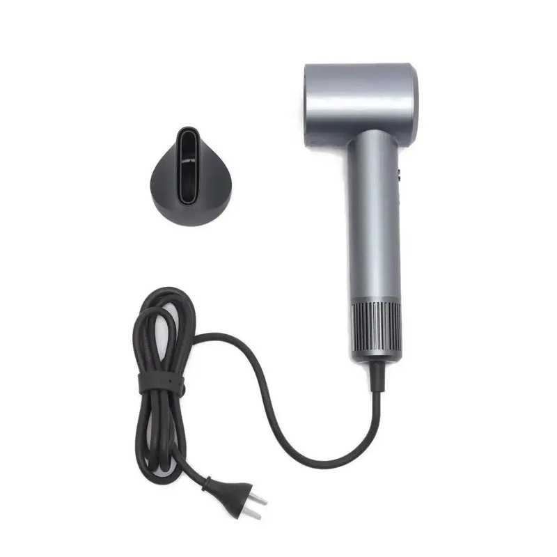 Фен Xiaomi MiJia Dryer H501 Grey + (переходник на EU розетку) Europe - фото 3