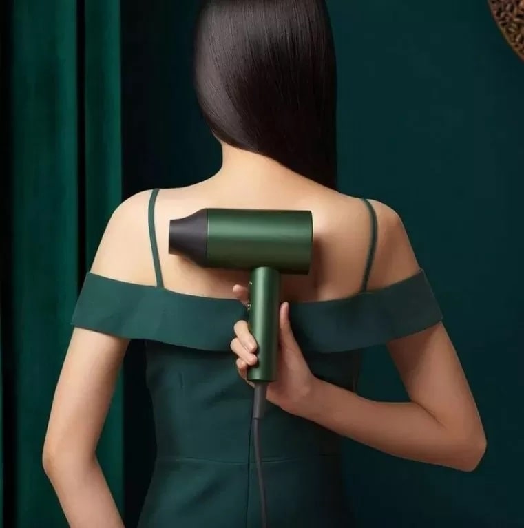 Фен Xiaomi ShowSee Electric Hair Dryer A5-G Green - фото 2 Фен Xiaomi ShowSee Electric Hair Dryer A5-G Green - фото 2