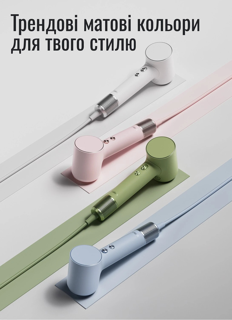 Фен Laifen MINI блакитний льодовиковий (1HD31-S-EU-BE-001) - фото 9 Фен Laifen MINI блакитний льодовиковий (1HD31-S-EU-BE-001) - фото 9