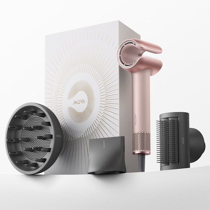 Фен Mova Aero C Mist Pink (AMSU10-PK) - фото 4 Фен Mova Aero C Mist Pink (AMSU10-PK) - фото 4