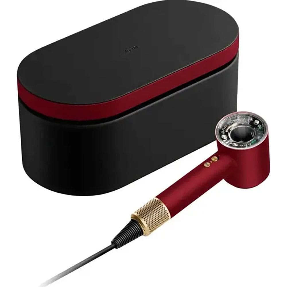 Фен Dyson Supersonic HD16 Nural Straight+Wavy Red Velvet/Gold (493117-01) - фото 3 Фен Dyson Supersonic HD16 Nural Straight+Wavy Red Velvet/Gold (493117-01) - фото 3