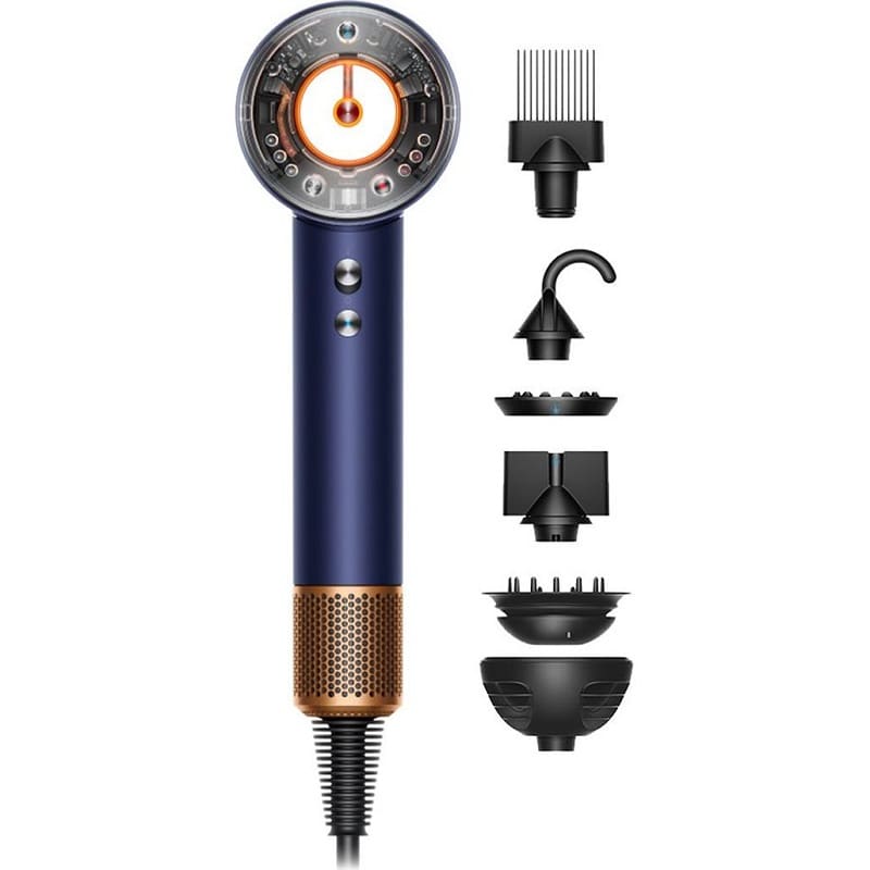 Фен Dyson Supersonic HD16 Nural Curly+Coily Prussian Blue/Rich Copper (122701-01)