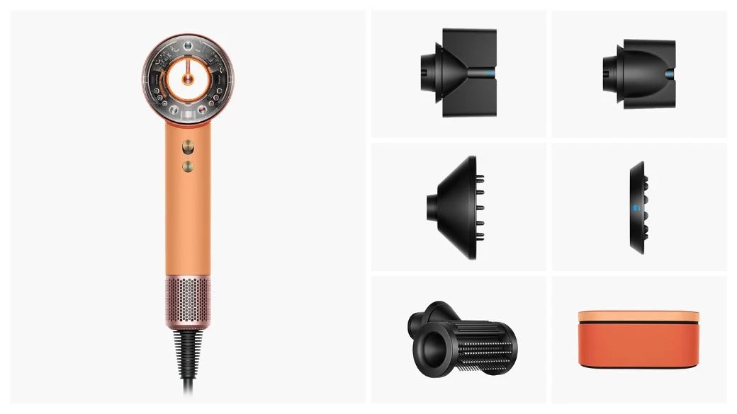Фен Dyson Supersonic HD16 Ceramic Apricot/Topaz (176964-01) - фото 2