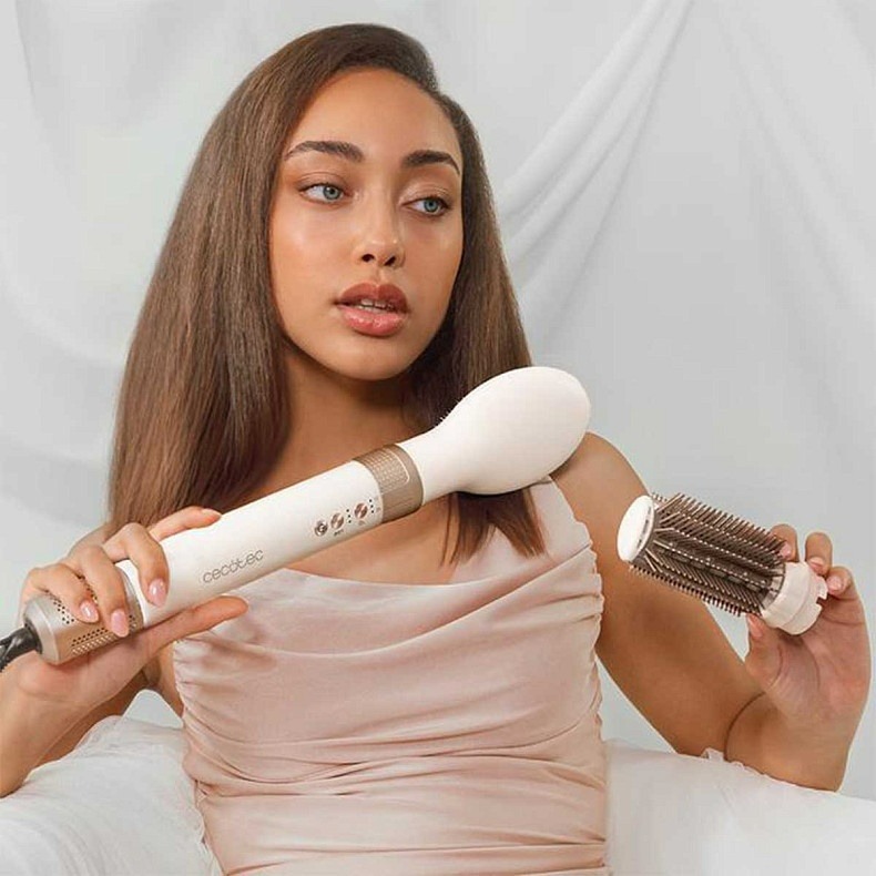 Стайлер Cecotec Bamba CeramicCare 10in1 AirGlam Champagne (CCTC-00246) - фото 8 Стайлер Cecotec Bamba CeramicCare 10in1 AirGlam Champagne (CCTC-00246) - фото 8