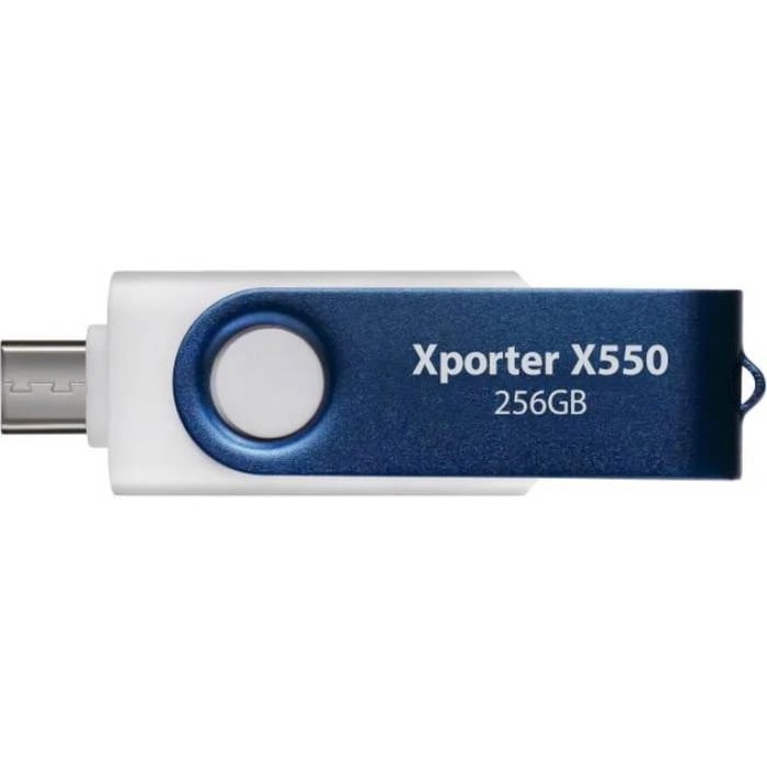 Флеш-накопитель Patriot USB 3.2 Gen 1 Xporter X550 256GB Type-A+C (PS256GX550AAD) - фото 1