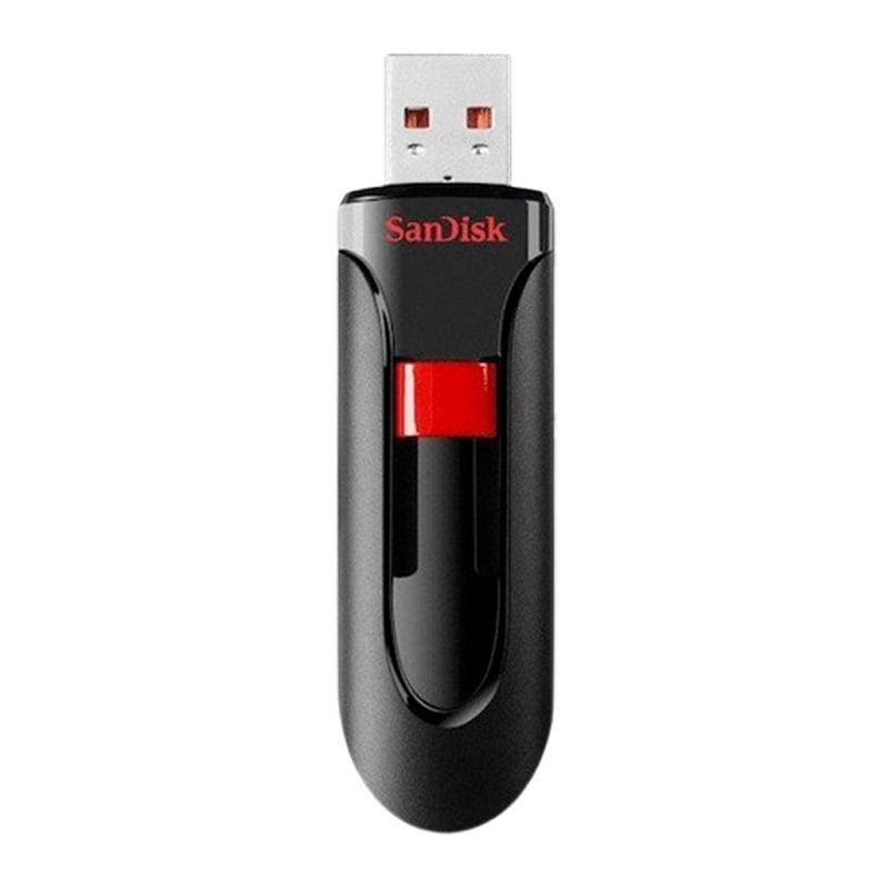 Флеш-накопитель SanDisk USB 2.0 Cruzer Glide 256Gb Black/Red (SDCZ60-256G-B35)