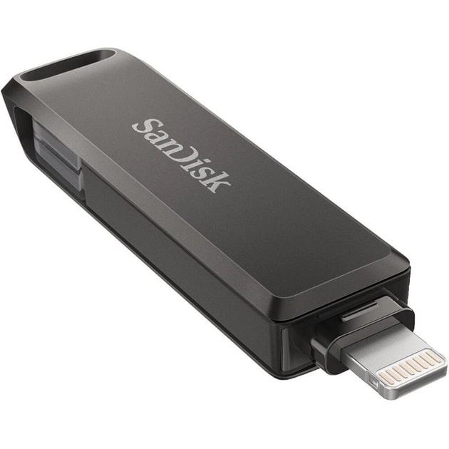 Накопитель Flash SanDisk USB 3.1 iXpand Luxe 64Gb Type-C/Lightning Apple (SDIX70N-064G-GN6NN) - фото 1 Накопитель Flash SanDisk USB 3.1 iXpand Luxe 64Gb Type-C/Lightning Apple (SDIX70N-064G-GN6NN) - фото 1