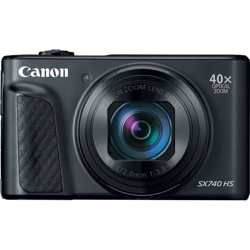 Компактный фотоаппарат Canon PowerShot SX740 HS Black (2955C012)