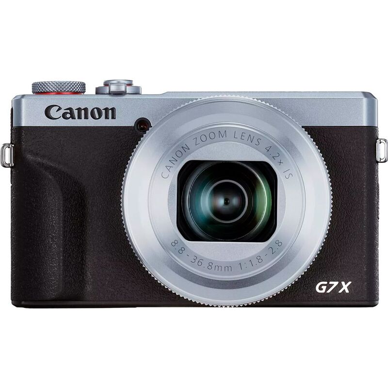 Компактный фотоаппарат Canon PowerShot G7 X Mark III Silver + микрофон + карта