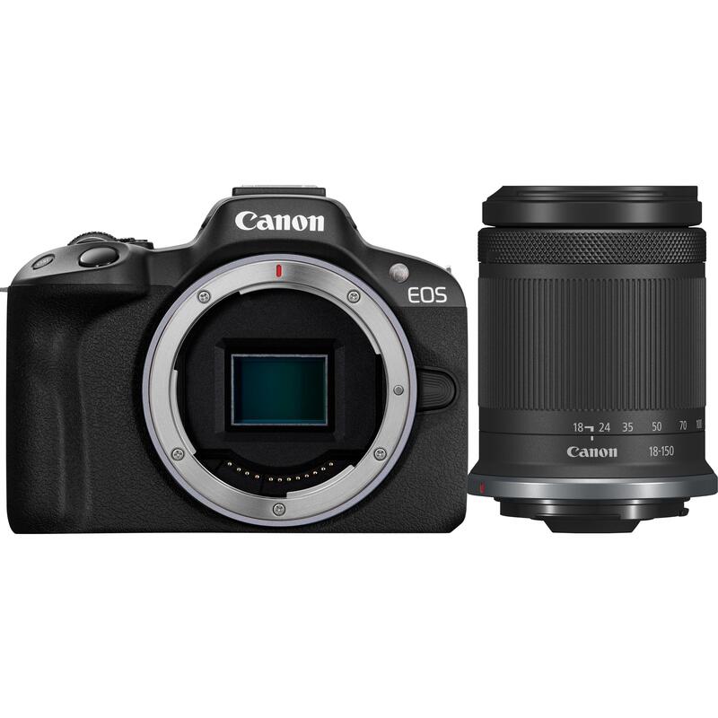 Бездзеркальний фотоапарат Canon EOS R50 kit RF-S 18-150mm IS STM Black (5811C095)