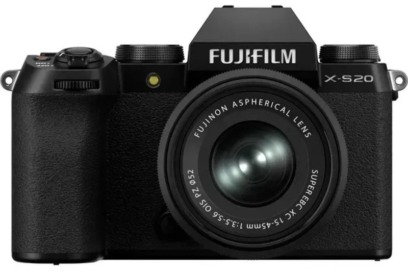 Бездзеркальний фотоапарат Fujifilm X-S20 kit 15-45mm f/3.5-5.6 Black (16781917)
