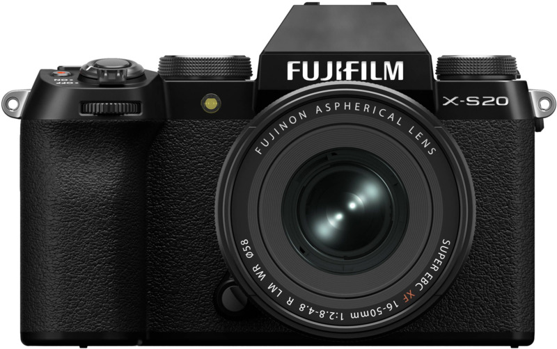 Беззеркальный фотоаппарат Fujifilm X-S20 kit XF 16-50mm F2.8-4.8 R LM WR, Black (16843129)