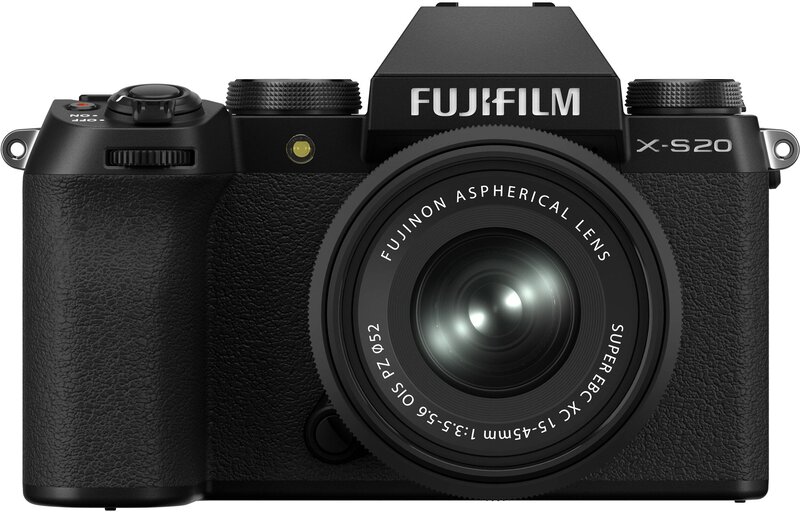 Беззеркальный фотоаппарат Fujifilm X-S20+ XC 15-45mm F3.5-5.6 Kit Black (16939588)